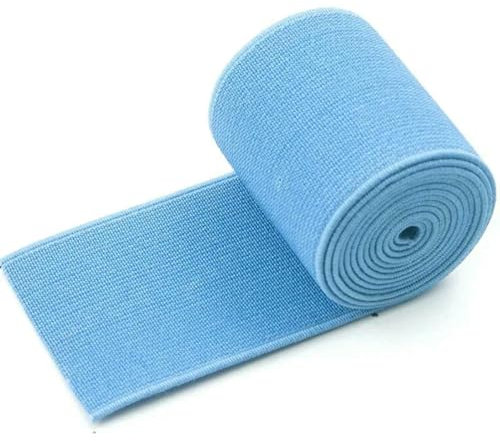 2/5 Meter, 5 cm, buntes Gummiband, breites Gurtband für Kleidung, Gürtelband, Unterwäsche, Hosenbund, DIY-Nähmaterial, Zubehör, hellblau, 50 mm, 5 Meter