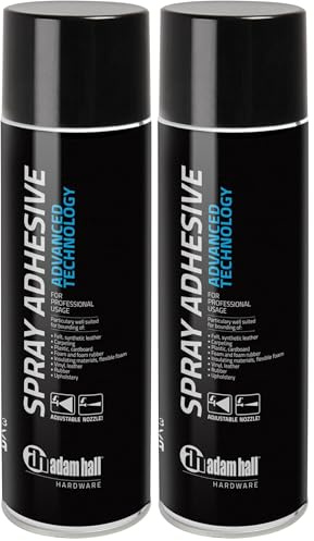 Adam Hall Hardware 01360 - Sprühkleber 500 ml Dose (Packung mit 2)