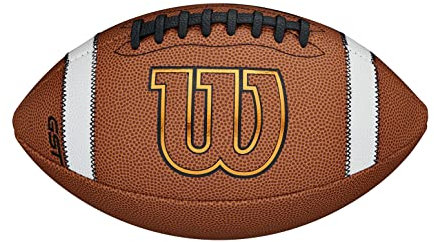 Wilson American Football GST OFFICIAL COMPOSITE, GST-Mischleder
