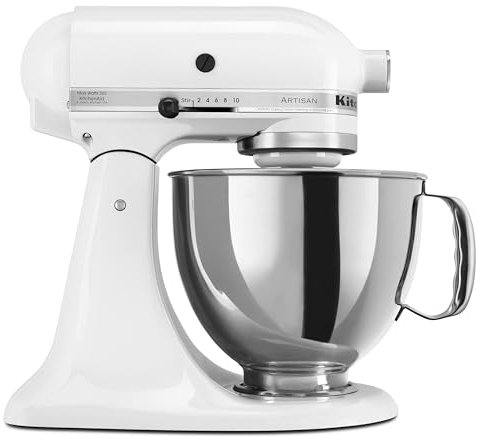 KitchenAid KSM150PSWH food processor - food processors (White)