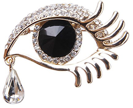 Engel zerreißt Auge Design Brosche Rhinestone Dekoration Partei Bevorzugungs