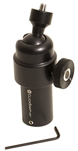 Ball Head Painter's Pole Adapter - Made in The USA - Camera Monopod, Selfie Stick, Extension Pole, Telescoping Pole