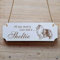 Schild « SHELTIE » 20 x 6,7 cm - Dekoschild Holzschild Türschild - Hund Haustier