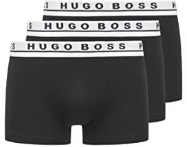 BOSS Men's Trunk 3p Co/el Boxer Shorts, Multicolour, X-Large (Manufacturer size: )