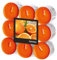 Gala Flavour by Bougie Chauffe-Plat Orange Noir