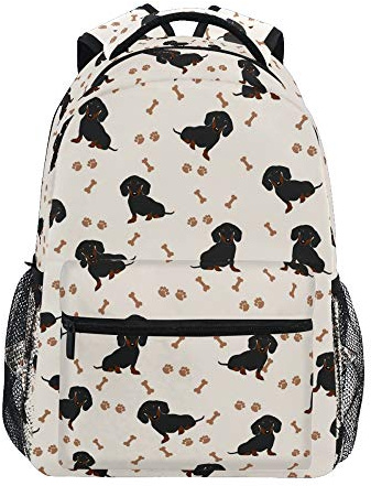 Children's Backpack, Schoolbag Cute Puppy Large Capacity Students Bookbag Rucksack Knapsack for Boys Girls Adults Teen