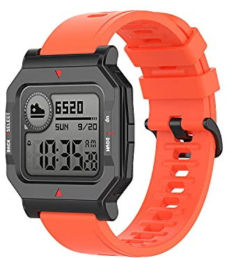 Tyogeephy Correa para Amazfit Neo, Suave Silicona Banda de repuesto para Amazfit Neo Smartwatch(No Tracker, Replacement Bands Only)