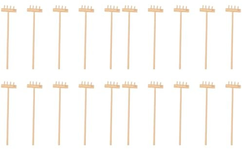 YARNOW 20 pcs Mini Zen Mini Zen Sand rakes Bamboo rake Zen Garden Tool rake Garden Rake Tabletop