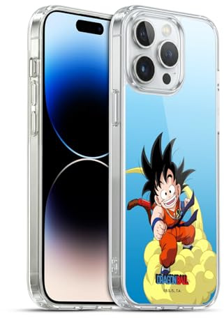 Head Case Designs Officially Licensed Dragon Ball Goku Characters Gel Case [Military Grade Protection] Compatible with Apple iPhone 14 Pro Max and Compatible with MagSafe