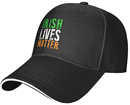 RFSHOP Casquette de baseball drapeau de l'Irlande Fierté, chapeaux de camionneur vintage en coton pour homme et femme, noir, #667, taille unique