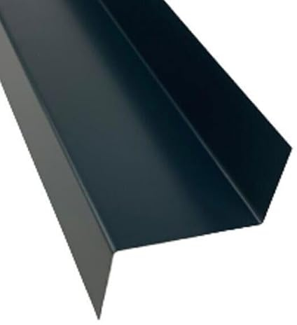 Z-Profile 2mm Aluminium einseitig Ral 7016 anthrazit (eins. Schutzfolie) 1m, 1,5m, 2m (2mm Z-Profil Alu Ral 7016 30/90/30 1000mm)
