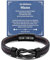 CheersLife Ehemann Freund Geschenke Ideen Von Frau Freundin, Knoten Lederarmband Für Männer Zu Meinem Mann Jahrestag Geburtstag Geschenke Für Ihn Ich Liebe Dich Herren Armbänder Leder