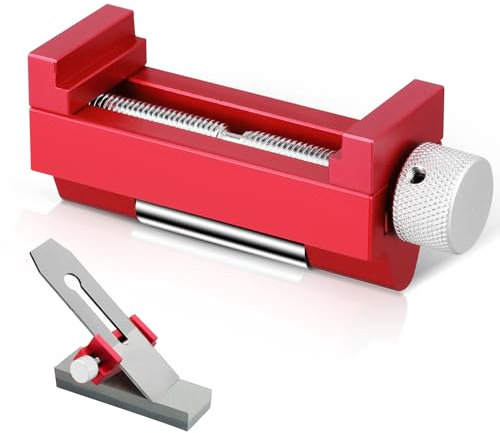Honing Guide,Chisel Sharpening Jig Sharpener Machine for Chisels and Plane Blades, Adjustable Stainless Steel Guide Tool for Woodworking, Fits Planer Blades 0.25” to 2.5”, Fits Chisels 0 to 2.25”