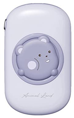IBDRY Die Powerbank wird mit einer niedlichen Linie geliefert, magnetisch, Schnellladung, kabellos, tragbar, mobiler Akku (Farbe: Purple)