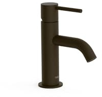 TRES 26290301KMB STUDY - Grifo monomando para lavabo color negro y bronce