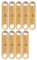 9PCS Personalised Wooden Bottle Opener,Groomsmen Best Man Gifts for Wedding Bachelor Party,Engraved Gifts for Father, Grandfather, Bartender, Customised Patterns and Text.Bar Blades Bottle Opener.