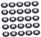 FELTECHELECTR 40pcs Rubber Gasket Stainless Steel Filter Mesh Leak Seal for Shower Faucet and Hose for Preventing Clogs Plumbing Accessories