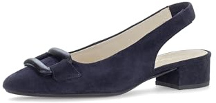 Gabor Damen Slingpumps, Frauen Absatzschuhe,knöchelriemchen,high Heels,hochhackige Schuhe,stoeckelschuhe,Atlantik (bezogen),40.5 EU / 7 UK