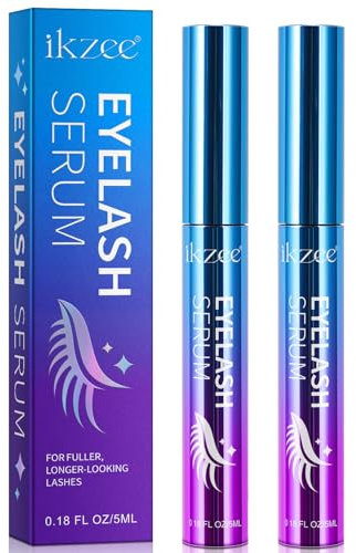 2 Stück Wimpernwachstumsserum - Wimpernserum für Wimpernwachstum, Wimpernserum zum Wimpernwachstum für Frauen, Wimpern serum für dickere, vollere und längere Wimpern, Wimpernpflege serum