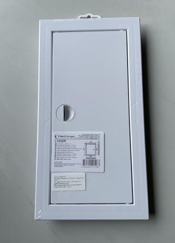 Puerta de inspección de 15 x 30 cm, color blanco, tapa de inspección de plástico ABS, puerta de mantenimiento, puerta de mantenimiento, puerta de inspección y cubierta