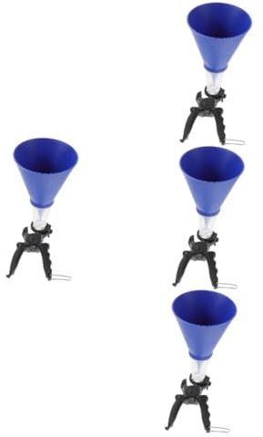 TOPPERFUN 4piezas Embudo De y Gas De Automóvil Multifuncional Para Moto y Coche Diseño y Filtro