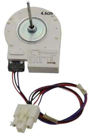 Fan Motor，Compatible For Hisense， Refrigerator DC Cooling A62L12SFN8CF-02 DC13.4V 2.0W 1150RPM Fridge Radiator Freezer Parts