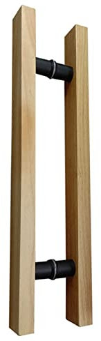 TGDGFKIAS Schiebetürgriff, For große Türen, Schiebetüren, Glastürgriffe, 24/32/40 Zoll, Holz, doppelseitig, H-förmig(80cm(31.5in) 6cm(2.36in))