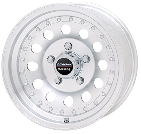 American Racing Custom Wheels AR62 Outlaw II gefrästes Rad mit Klarlack (15 x 7/5 x 139,7 mm, -6 mm versetzt) American Racing