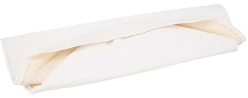 Sitzbezug strukturiert, weiß ohne Logo - für Simson S53, S83, SR50, SR80