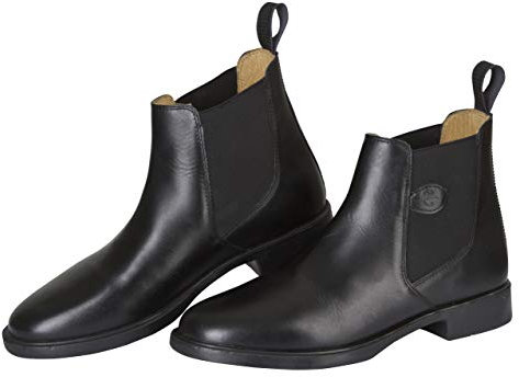 Covalliero Kerbl, Stivaletti da Equitazione in Pelle Unisex Adulto, Nero (Schwarz (Schwarz; 19-0303)), 45