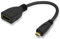 ChenYang Câble adaptateur micro HDMI mâle vers HDMI femelle 10 cm pour XOOM Droid X