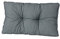 Madison Loungekissen Florance 60x43 cm Basic Grey 10 cm dick flexibel in der Form anpassbar/Rückenkissen