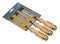 Urko 655-p - Juego formones mango plastico