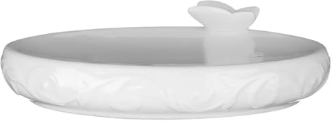 Premier Housewares andwhether Saucer, Porcelain Soap Dish, Multi-Colour, 17 x 12 x 4 cm