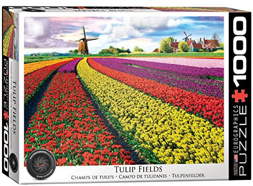 Eurographics 1000 Teile - Tulpenfelder Niederlande