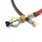 21mm Cylinder Adaptor & .75m (30) Caravan Pigtail Gas Hose Fits Calor Flogas