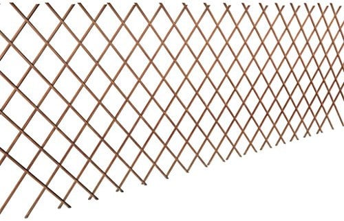 Festnight Lot de 5 pièces Treillis Plante en Osier Treillis Bois Jardin Extensible 90 x 180 cm