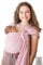 Babytragetuch und Ringschlinge aus 100% Baumwoll-Musselin, Ringschlinge, Babytrage, Vorder- und Brust, Babytrage, Babytrage, Wickeltuch, Rosa