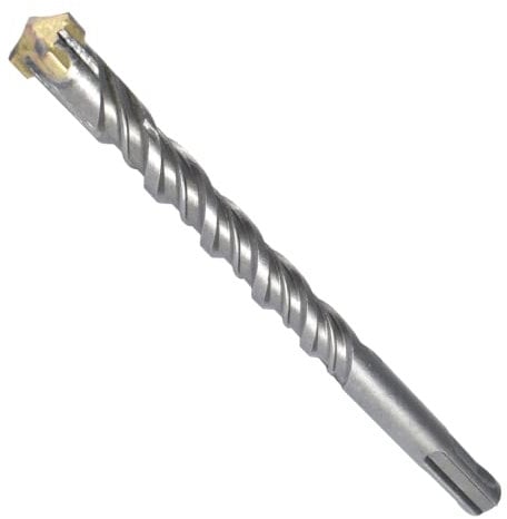 Broca SDS Plus de 8 mm de diámetro – Longitud 8 x 260 mm (ideal para taladrar en hormigón/piedra natural, mampostería, 4 puntas de metal duro, adecuado para hierro de refuerzo)