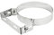 Collier de fixation robuste en acier inoxydable réglable pour conduit de cheminée (Ø 200 mm)
