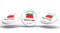 Capsule per barattoli di vetro CF 100 pezzi 82 mm Decoro Pomodoro 1 scelta extra forte modello pesante