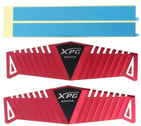 Ocobudbxw Dissipateur Thermique Aluminium HEAT_SINK Radiateur Refroidisseur DDR2 DDR3 DDR4 Tampon de Dissipation Thermique