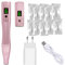 MTSM Kabellos Permanent Make up Maschine Stift Tattoo Rotary Maschine,Augenbraue Microblading Pen 10 Stück Nadeln Augenbrauen tätowierungsmaschinefür Lip Eyeliner Haaransatz A901