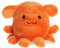 Aurora® Adorable Palm Pals™ Ditsy Octopus™ Plüschtier - Spaß in der Größe einer Tasche - On-The-Go Play - Orange 5 Zoll