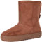 Amazon Essentials Stivale in Shearling Donna, Castagna Micro Scamosciato, 39.5 EU