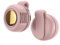 Jayruit Portable Waist Clip on Fan Personal Fan Under Shirt Waist Clip Fans Rechargeable Mini Waist Hanging Fan for Outdoor, Pink