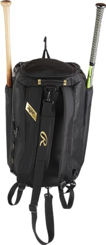 Rawlings | Gold Collection Hybrid Equipment Bag | Rucksack/Duffel | Schwarz