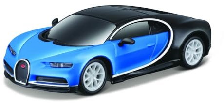 Maisto Tech R/C Power Racer Bugatti Chiron: Ferngesteuertes Fahrzeug mit App-Steuerung und Akku, ab 6 Jahren, blau (582650-1)