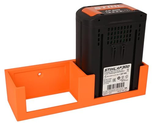Halterung passend für 2 STIHL Akku AP AP100 AP200 AP300 AP300s AP500 AP500s Akkus Wandhalterung Akkuhalter Akkuhalterung
