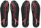 Szdxuw 2 Pairs Memory Foam Insoles - Women and Men Cut to Insoles, Cushioning Comfort Soft Insole for Sports Shoes, Sneakers, Walking Boots, Work Shoes Replacement Shoe Inserts, Black Men